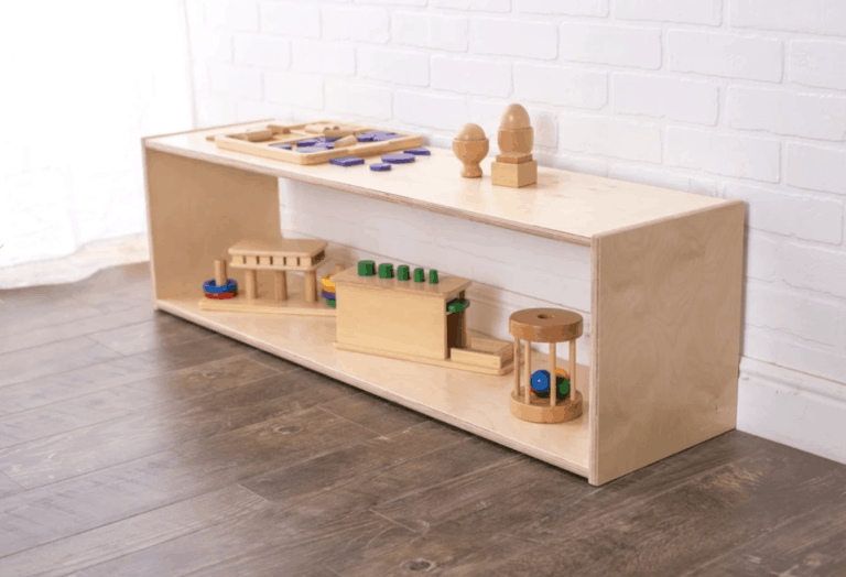 What Are Montessori Shelves? Plus A Few Popular Setups