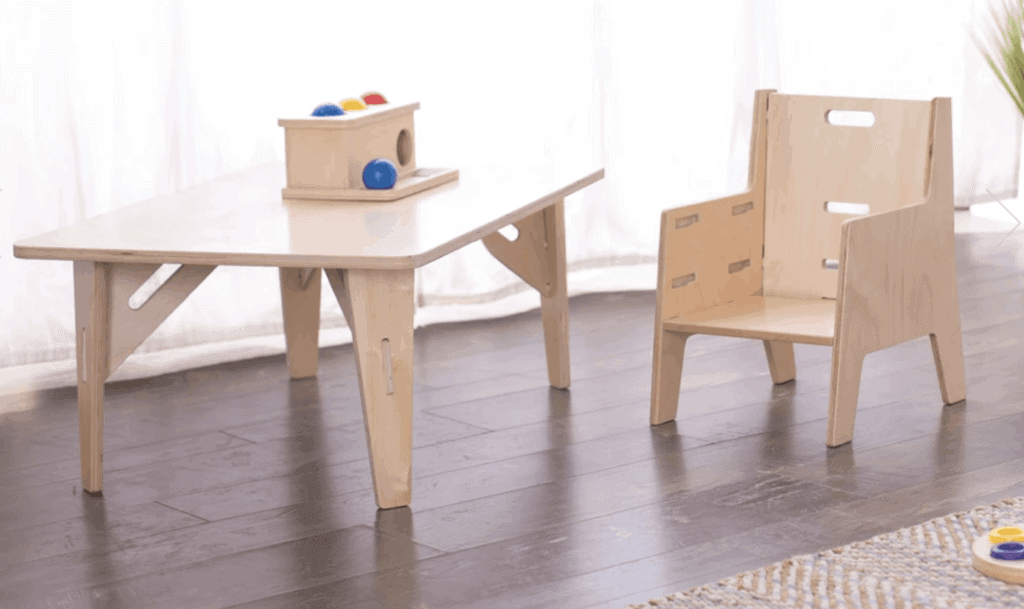 sprout kids table and chairs