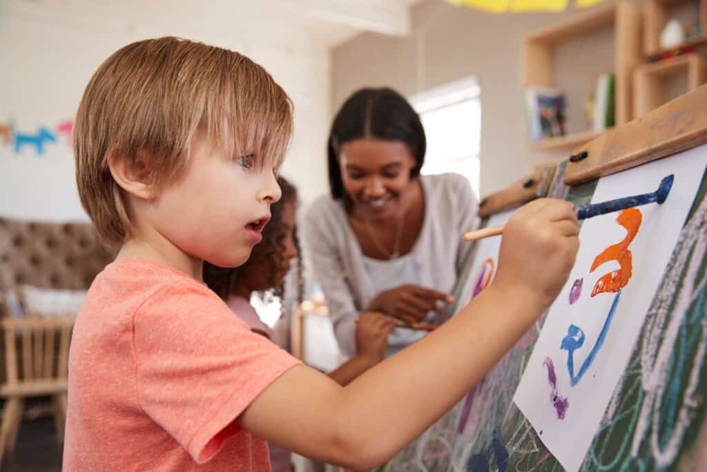 How Montessori Schools Teach Art