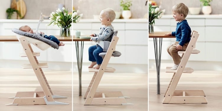 Tripp Trapp Configurations for Different Ages