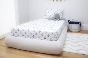 cushioned bed frame