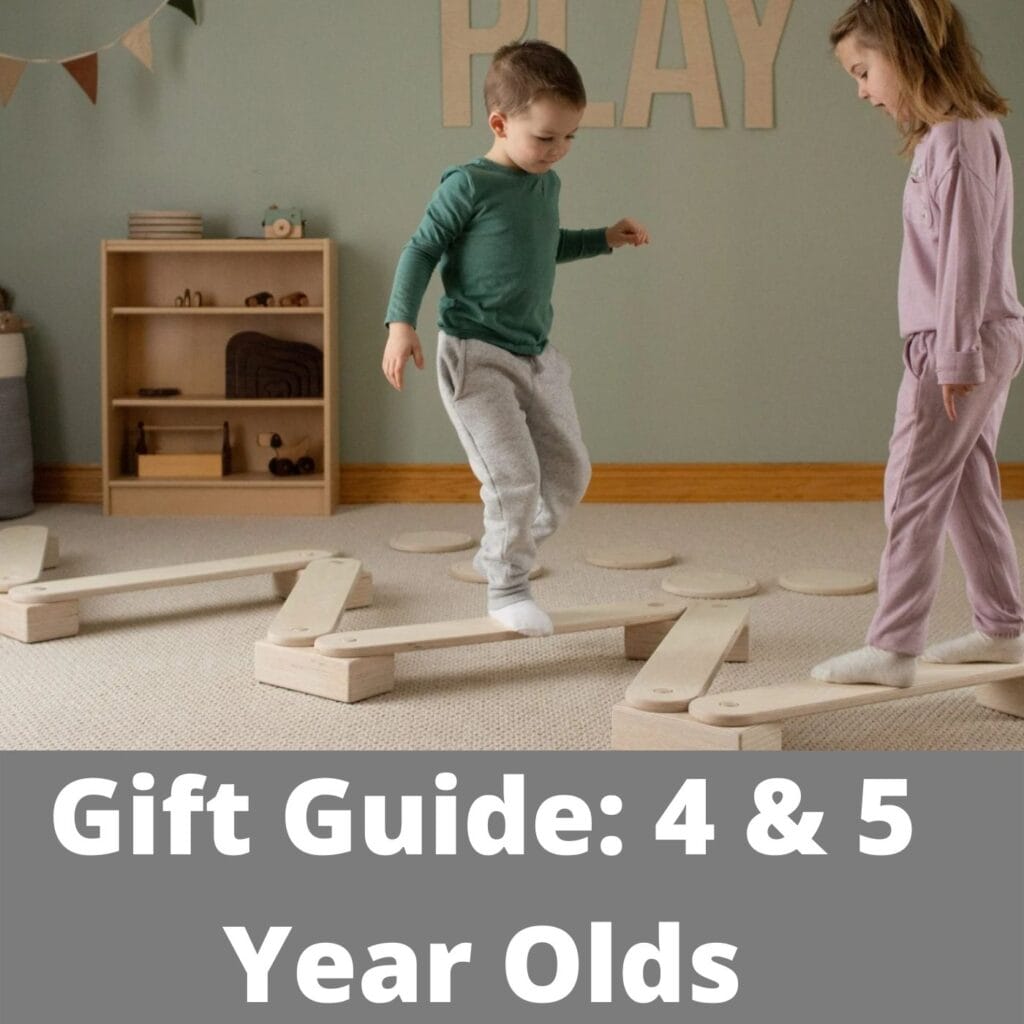 Montessori Gift Guide Ideas for 4 and 5 Year Old Preschool Age