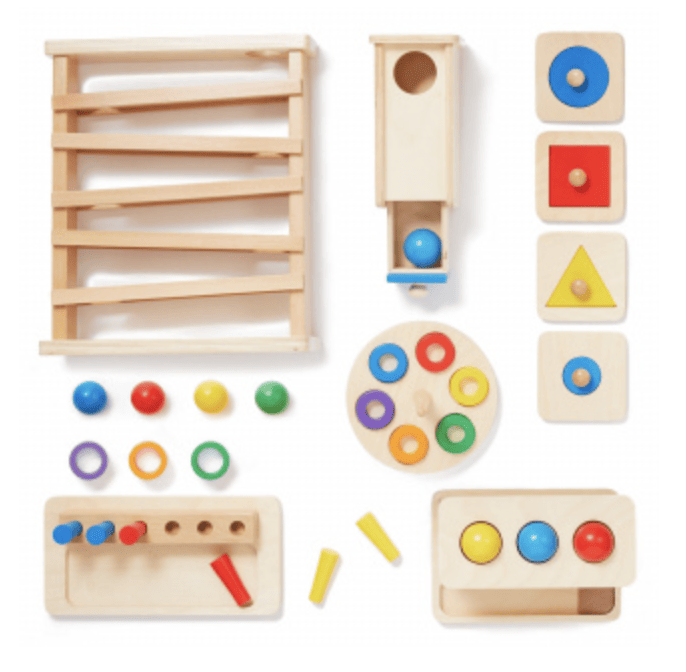 monti kids level 4 box for Montessori Gift for 1 year old