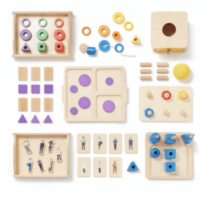 Montessori gift set Gift for 18 month old toddler