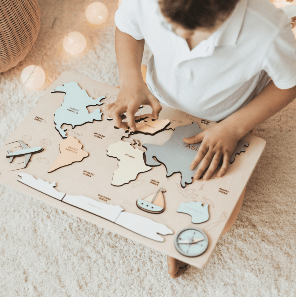 Montessori Map Puzzle