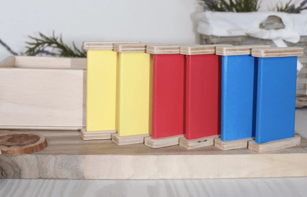 Montessori Wooden Color Tablets